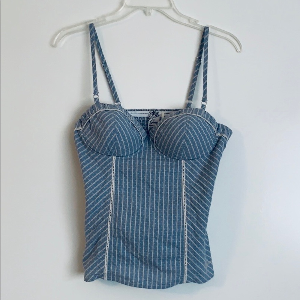 Guess brand- bustier style top